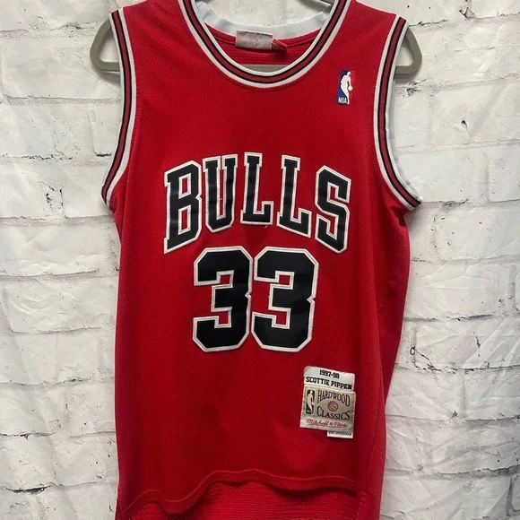 Chicago Bulls Scottie Pippen 1997 Hardwood Classics Raod Swingman Jersey - - Picture 3 of 8